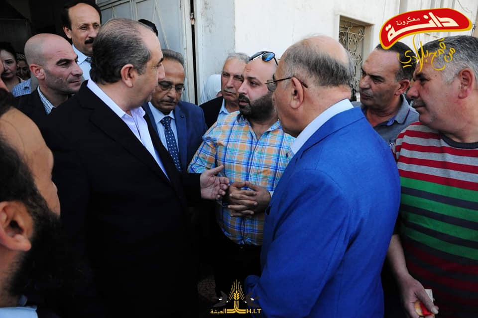 زيارة السيد وزير الصناعةزياد صبحي صباغ